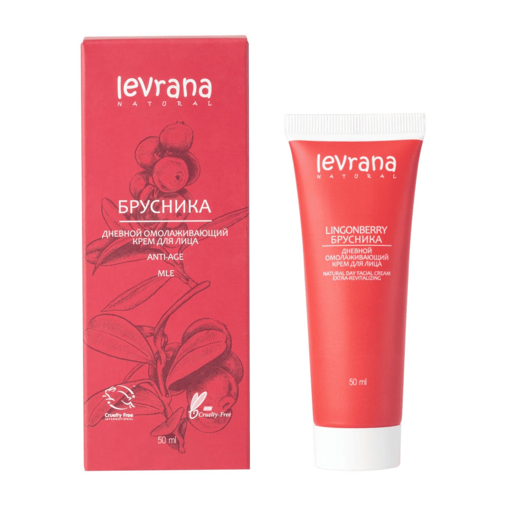 Дневной крем для лица Брусника, ANTI-AGE