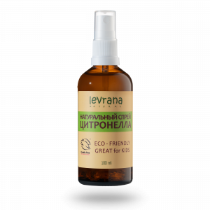 Спрей-защита от комаров, клещей и других насекомых «Цитронелла»