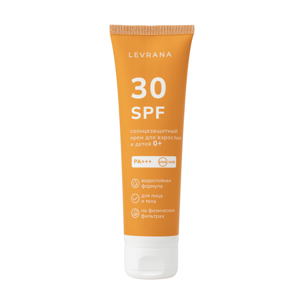 Солнцезащитный крем для лица и тела 30SPF 0+