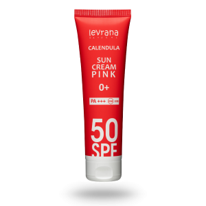 Солнцезащитный крем для лица и тела «Календула 50SPF PINK 0+»