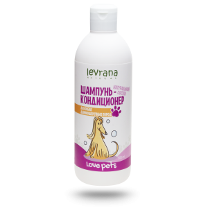 Шампунь-кондиционер для собак длинношерстных пород
