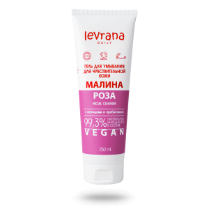 Гель для умывания "Малина и роза"