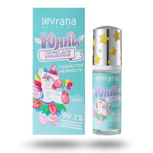 ЮННИ Детская пенка для умывания, Пушистая нежность