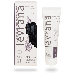Черная зубная паста «Детокс»