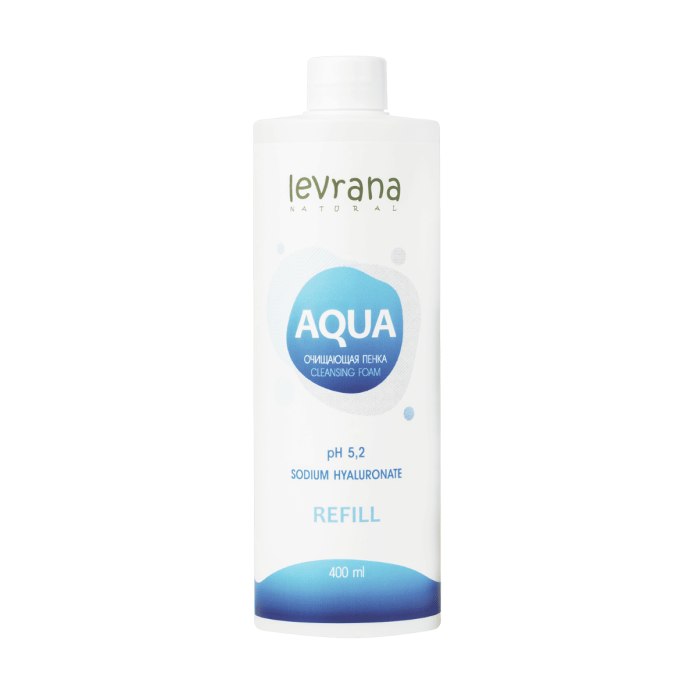 Пенка для умывания AQUA с гиалуроновой кислотой, 400 мл