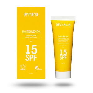 "Календула", матирующий крем для лица, SPF15