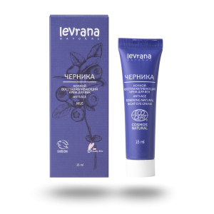 Ночной крем для век "Черника", ANTI-AGE