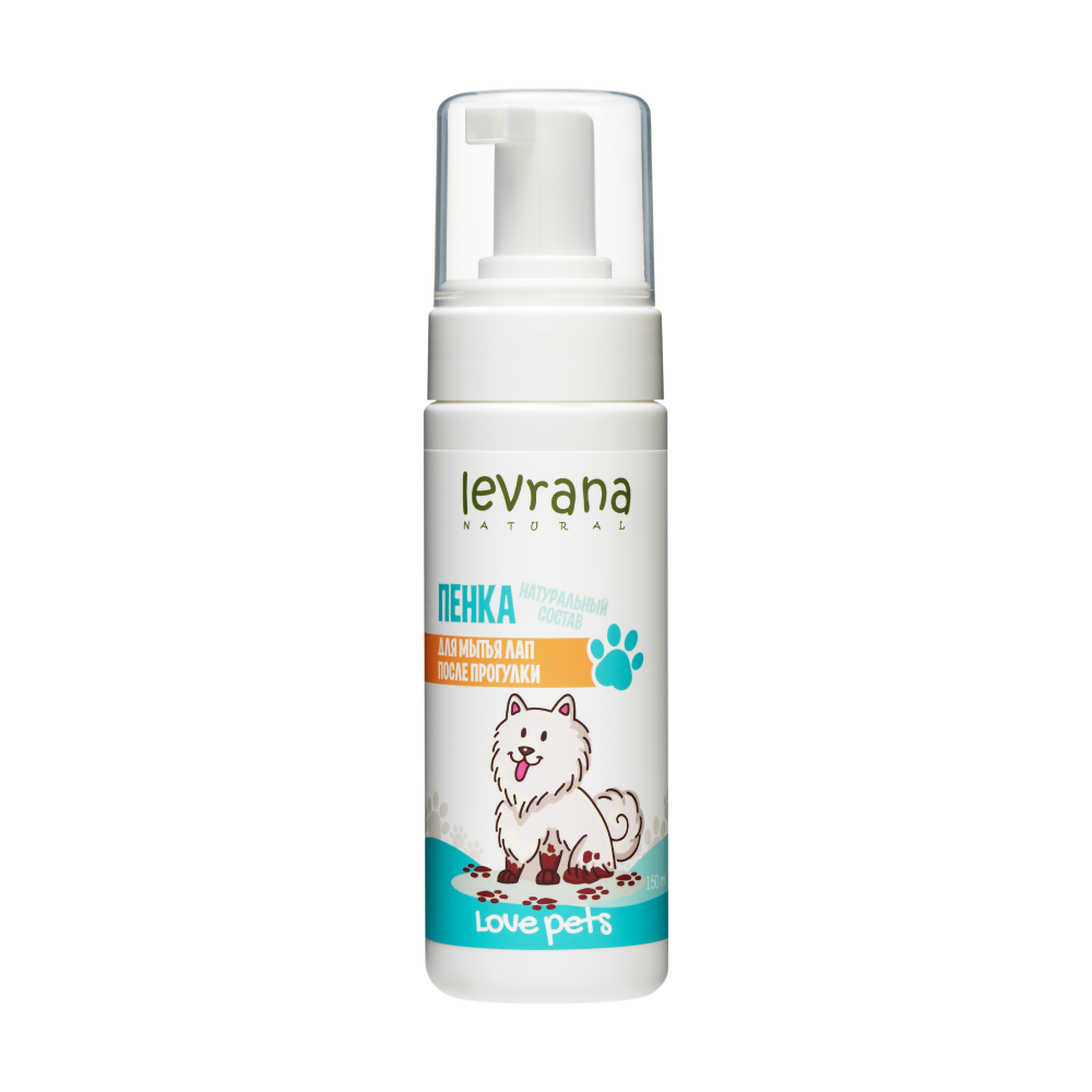 Love Pets Пенка для мытья лап после прогулки