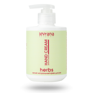 Натуральный крем для рук «Травы»