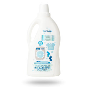 Экологичный гель для стирки белья "0% арома"