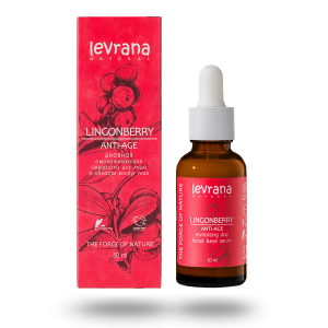 Дневная сыворотка для лица "Брусника ANTI-AGE"