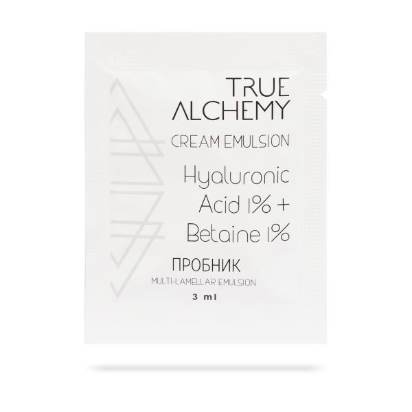 Пробник Hyaluronic Acid 1% + Betaine 1%, крем для лица