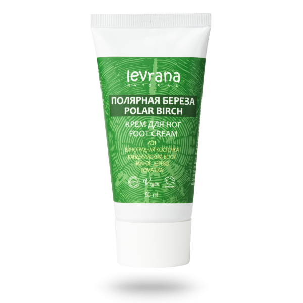 Натуральный крем для ног «Полярная береза»