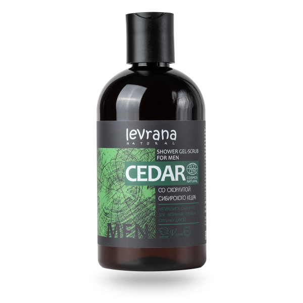 Гель-скраб для душа "Кедр"