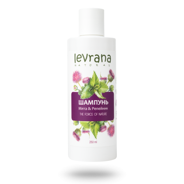Шампунь «Мята и репейник», укрепляющий