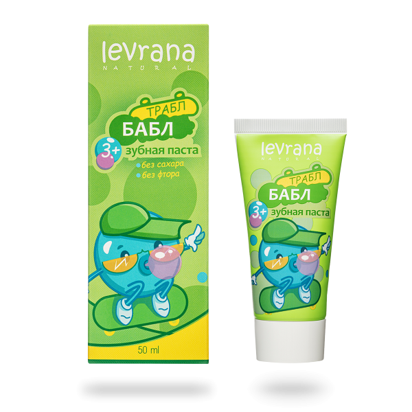 Детская зубная паста ТРАБЛ БАБЛ
