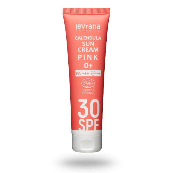 Солнцезащитный крем для лица и тела «Календула 30SPF PINK 0+»