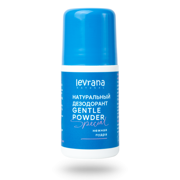Натуральный дезодорант GENTLE POWDER Levrana special 