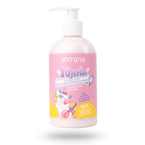 ЮННИ Детский бальзам-кондиционер, Послушные локоны