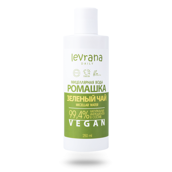 Мицеллярная вода "Зеленый чай и ромашка"