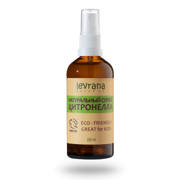 Спрей-защита от комаров, клещей и других насекомых «Цитронелла»