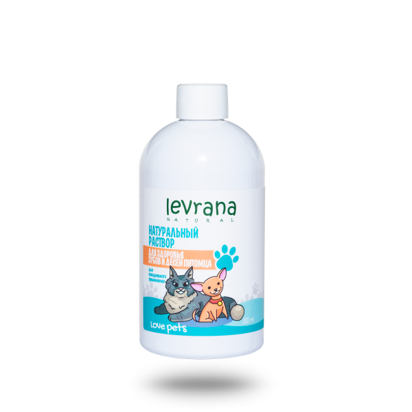 Натуральный водный раствор для здоровья зубов и десен питомца