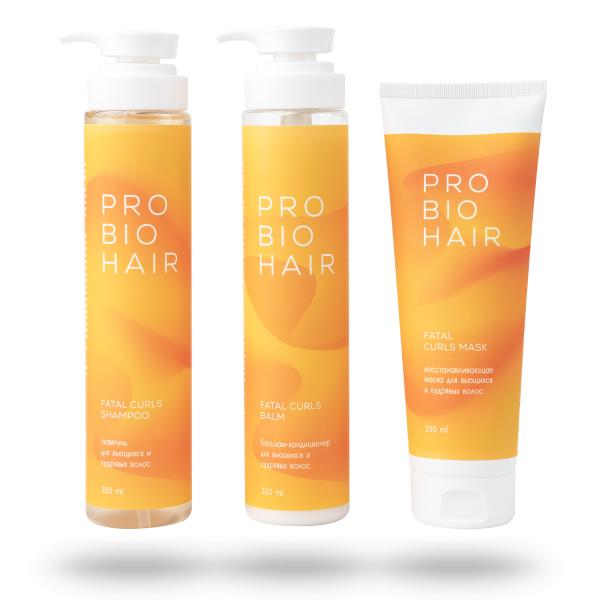 Набор PRO BIO HAIR FATAL CURLS для вьющихся и кудрявых волос